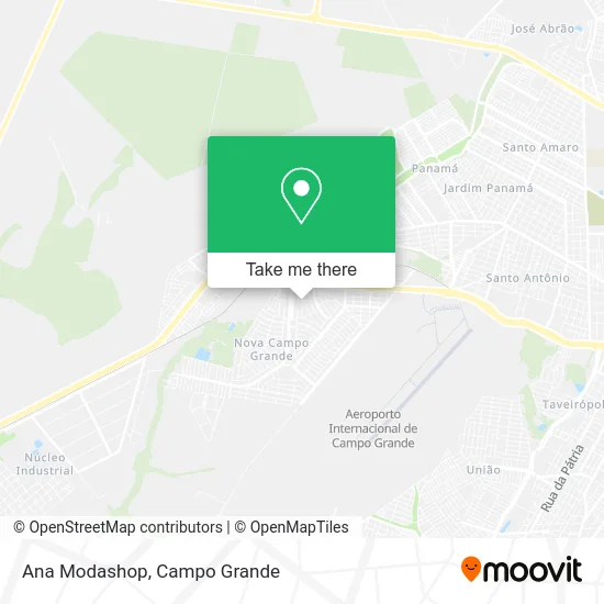 Ana Modashop map