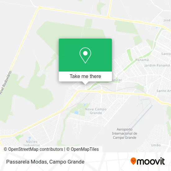Passarela Modas map