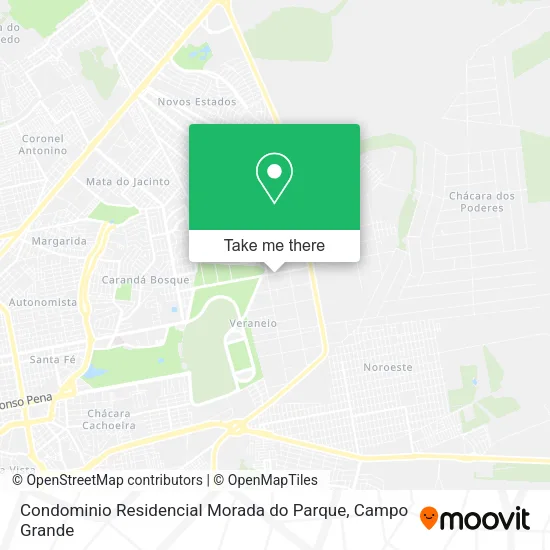 Condominio Residencial Morada do Parque map