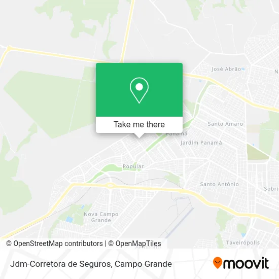 Jdm-Corretora de Seguros map