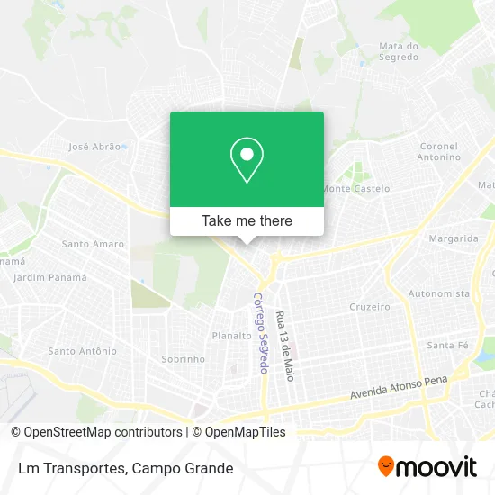 Lm Transportes map