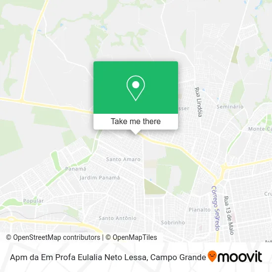 Apm da Em Profa Eulalia Neto Lessa map