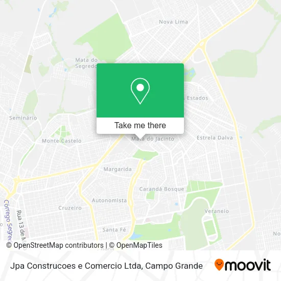 Jpa Construcoes e Comercio Ltda map