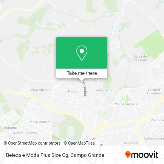Beleza e Moda Plus Size Cg map