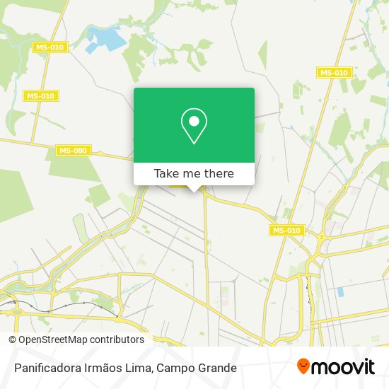 Panificadora Irmãos Lima map