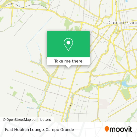 Mapa Fast Hookah Lounge