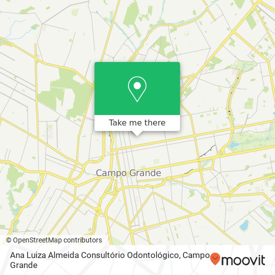 Ana Luiza Almeida Consultório Odontológico map