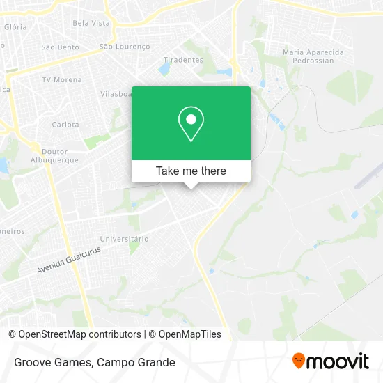 Groove Games map