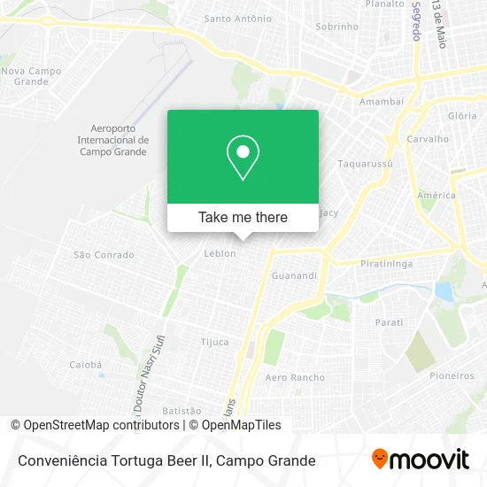Conveniência Tortuga Beer II map
