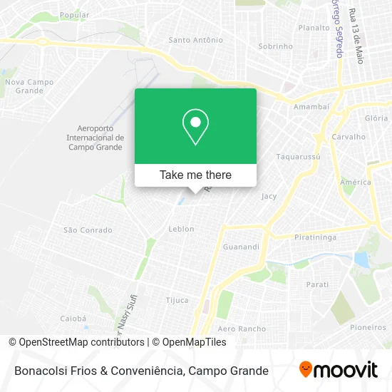 Bonacolsi Frios & Conveniência map
