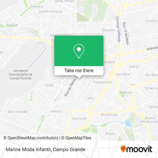 Marine Moda Infantil map