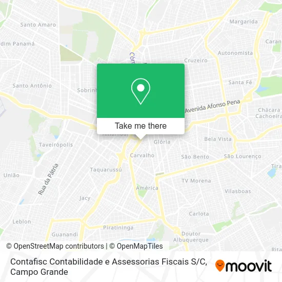 Contafisc Contabilidade e Assessorias Fiscais S / C map