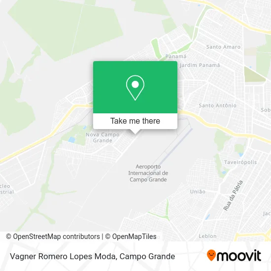 Vagner Romero Lopes Moda map