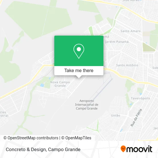 Concreto & Design map