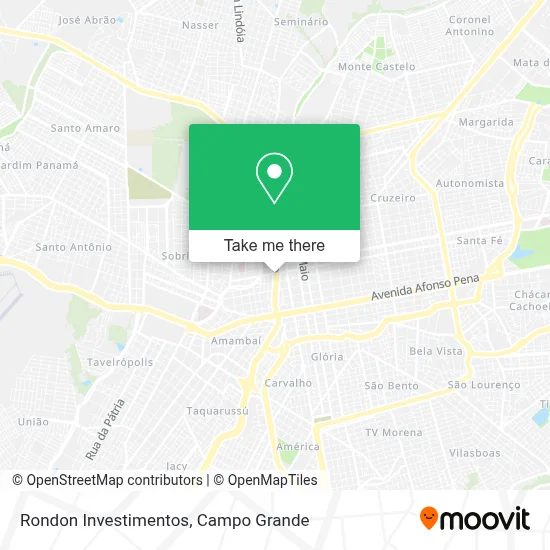 Rondon Investimentos map