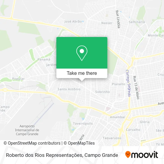 Roberto dos Rios Representações map