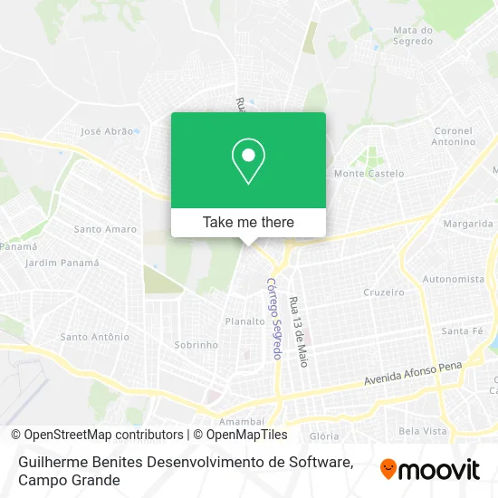 Guilherme Benites Desenvolvimento de Software map