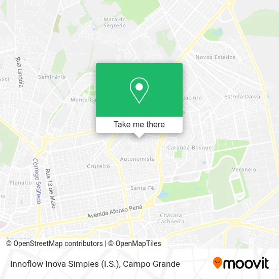 Innoflow Inova Simples (I.S.) map