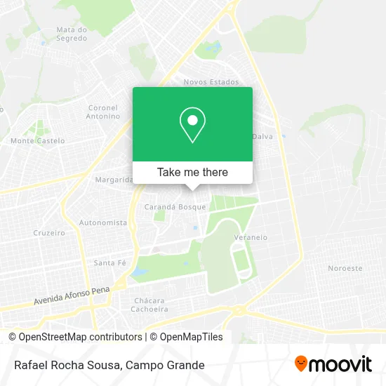 Rafael Rocha Sousa map