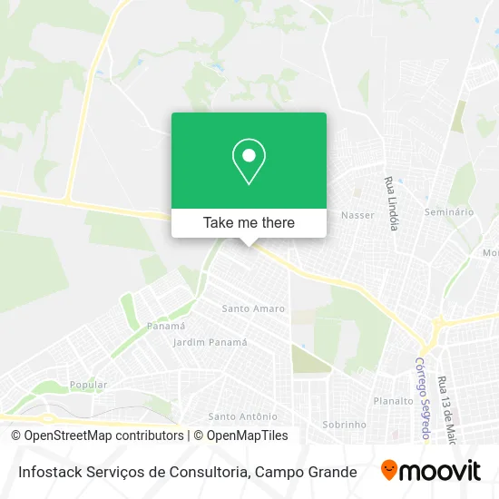 Infostack Serviços de Consultoria map