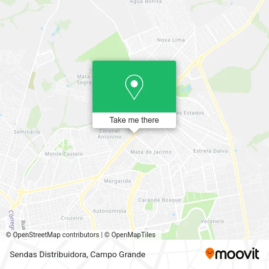 Sendas Distribuidora map