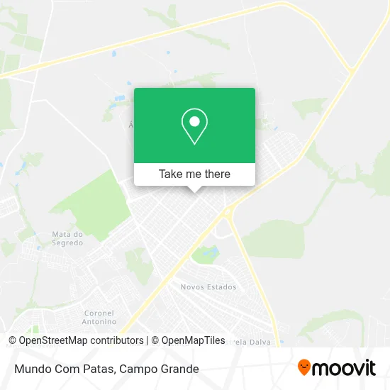 Mundo Com Patas map