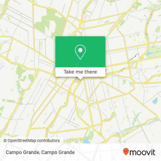 Campo Grande map