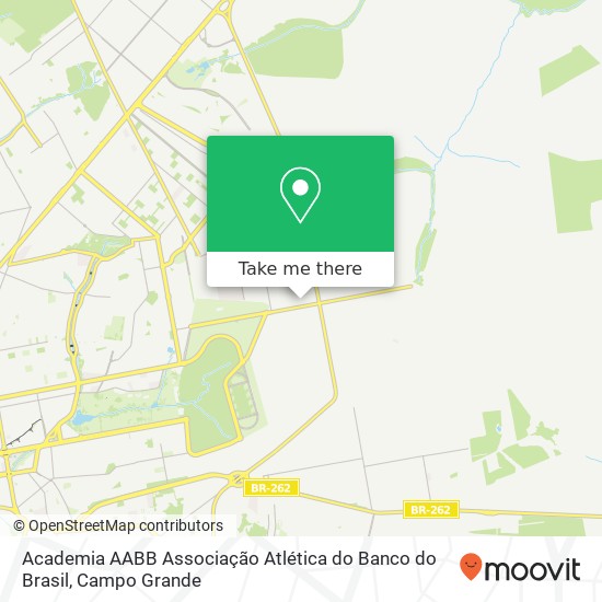 Academia AABB Associação Atlética do Banco do Brasil map