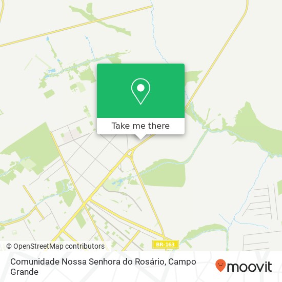 Comunidade Nossa Senhora do Rosário map