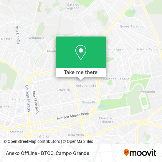 Anexo OffLine - BTCC map