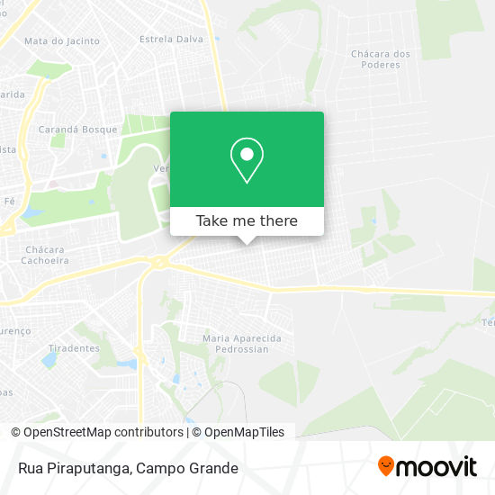 Rua Piraputanga map