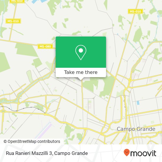 Mapa Rua Ranieri Mazzilli 3