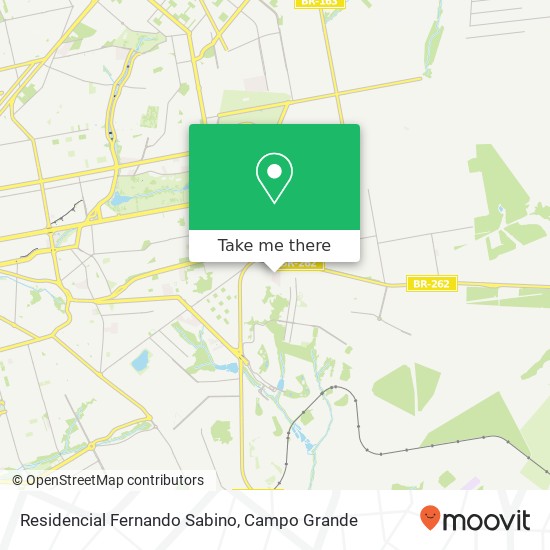 Residencial Fernando Sabino map