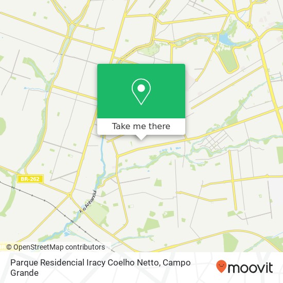 Mapa Parque Residencial Iracy Coelho Netto