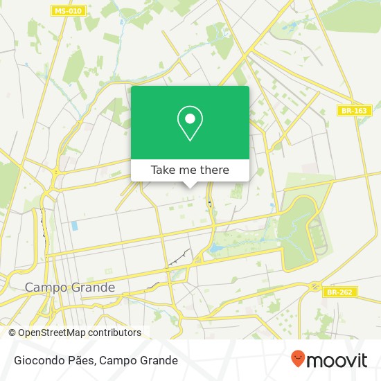 Giocondo Pães map