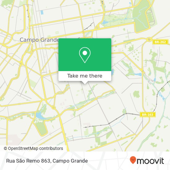 Mapa Rua São Remo 863