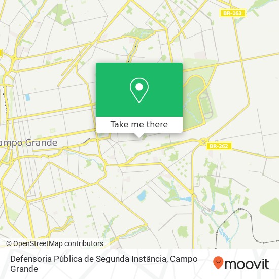 Defensoria Pública de Segunda Instância map