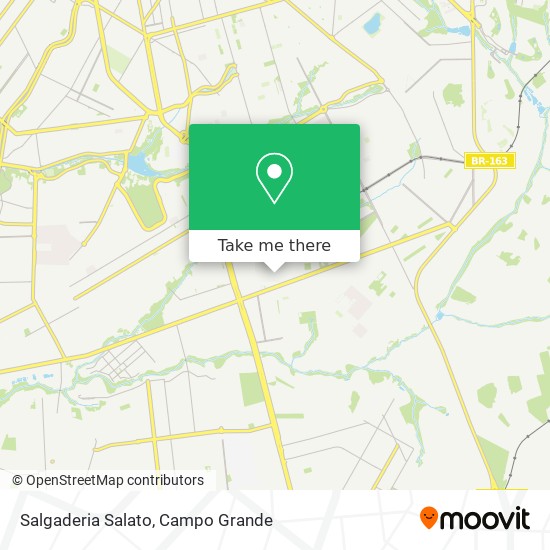 Mapa Salgaderia Salato