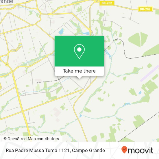 Rua Padre Mussa Tuma 1121 map