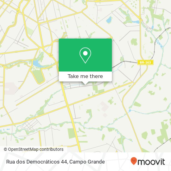 Mapa Rua dos Democráticos 44