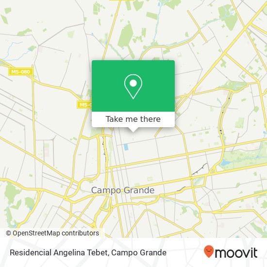 Residencial Angelina Tebet map