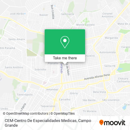 CEM-Centro De Especialidades Medicas map