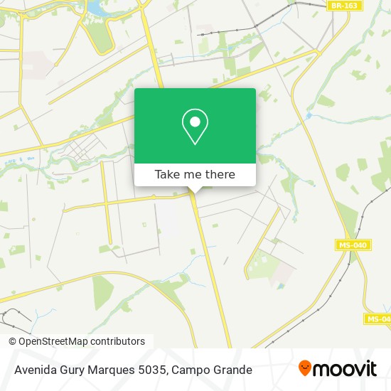 Avenida Gury Marques 5035 map