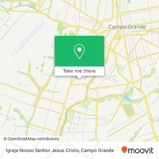 Mapa Igreja Nosso Senhor Jesus Cristo