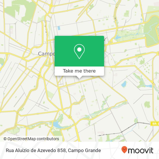 Rua Aluízio de Azevedo 858 map