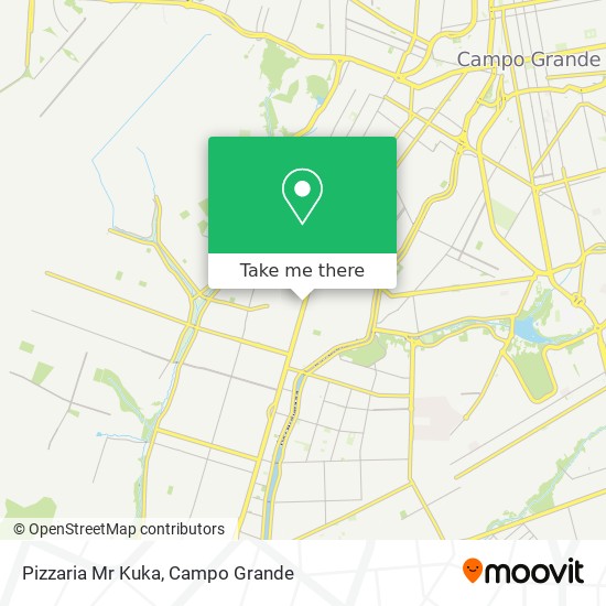 Pizzaria Mr Kuka map