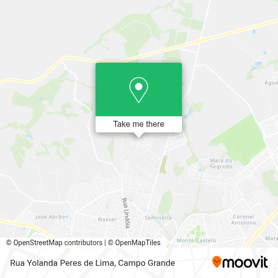 Rua Yolanda Peres de Lima map