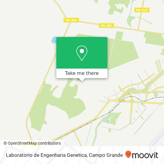 Laboratorio de Engenharia Genetica map