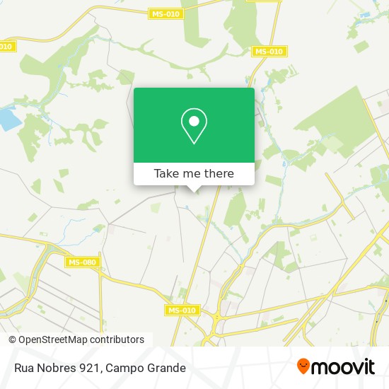Rua Nobres 921 map