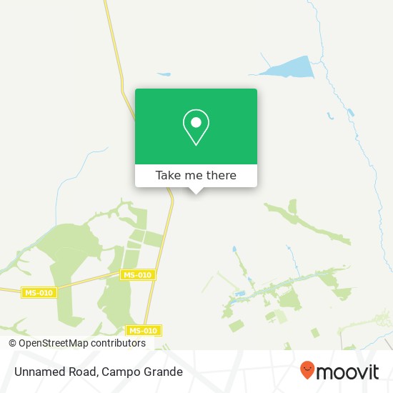 Mapa Unnamed Road